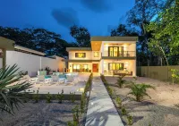 Gated + Lux +New Modern 4-BD Home in Playa Potrero – AC, WiFi & Steps to  Beach!