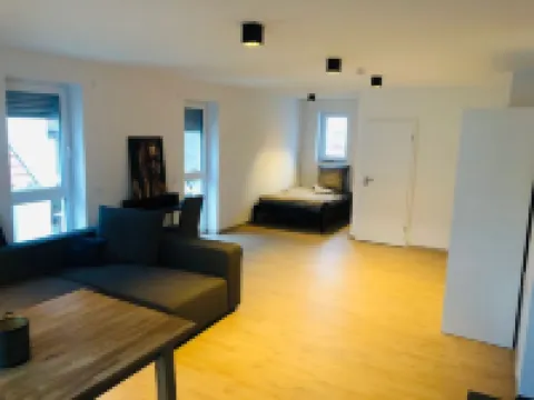 50sqm suite in Heilbronn with its own underground parking garage. Temporary living in Heilbronn a.N