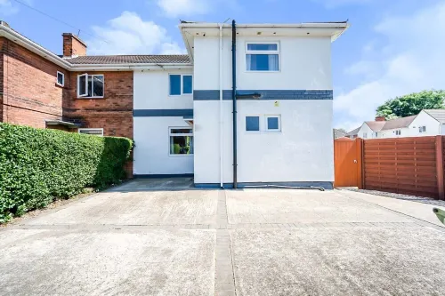 A beautiful 3 bed semi detached house.  Private driveway up to three vehicles.