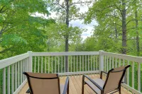 Blue Ridge Getaway w/ Hot Tub & Seasonal View! - parking