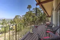 Colorful El Cajon Gem Deck, Garden and Valley Views