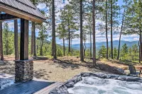 Custom Angel Fire Home Views, Hot Tub and Fire Pit! - 3-Star