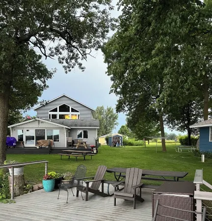 Experience Pokegama charm in our cozy 3-bedroom cabin