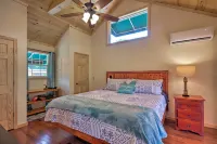 Deck & Hot Tub: Bryson City Riverfront Cabin! - balcony