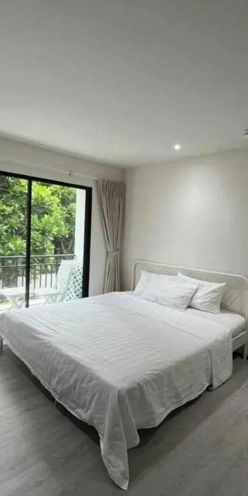 ห้องสแตนดาร์ดดับเบิล, ระเบียง, วิวสวนหย่อม