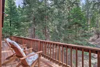 Walk to Big Trees State Park: Cabin w/ Deck! - Pet friendly