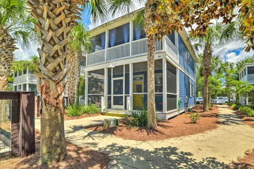 Screened Porch + Beach Access: Port St Joe Cottage - Pool