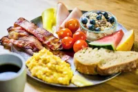 The Fox Hostel - breakfast
