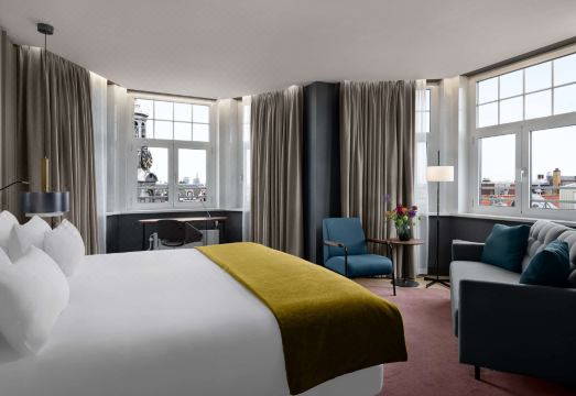 조식 뷔페 전경