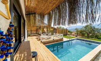 Gorgeous Villa with Private Pool and Terrace Surrounded by Nature in Fethiye