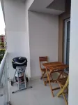 2 room apartment, pool, balcony, bbq, kitchen
