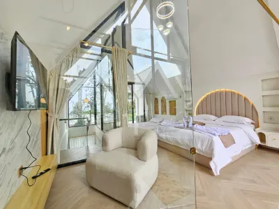 Villa Nuansa S-09A Lembang 3 Br with Privatepool Masjid Sulaiman Al Qosim 주변 호텔