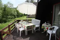 Pitched roof holiday home in the nature park on the Twistesee in an absolute forest location