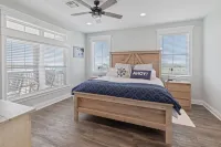 REEL N  REST in Hackberry LA ! Waterfront home with beautiful views .