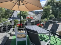 Bright, modern, large vacation apartment on a south-facing slope in a climatic health resort