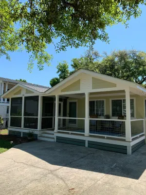 Roomy updated 1950’s cottage in the perfect spot on the island!