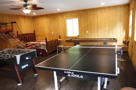 Luxury Mnt. View Cabin with game room, hot tub, fire pit and private ski trails