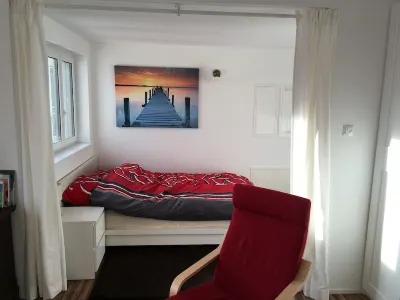 High quality 1 1/2 room apt. with lake view and large terrace! Hotels near Kloster Hegne