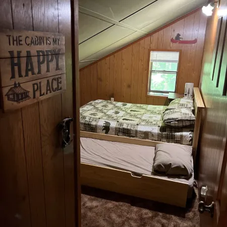 Cozy Chalet with First Lake access just minutes from town.  Great Location