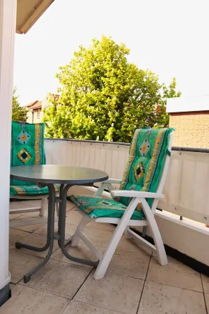 Close to the center and cozy apartment with balcony in Bad / Sankt-Peter Ording Отели в г. Санкт-Петер-Ординг