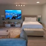 Fenced Studio with Private Parking ,Access to Patio and Backyard .