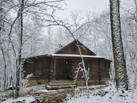 Cozy Cabin on 11 Acres w/ Lake&Mtn Views. Wifi, Great Cell Svc Moderated AC. - 샬레 호텔