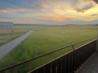 Cozy semi-detached house in the countryside with terrace Hotels in Bad Schussenried