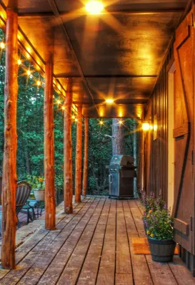 Bison Ridge Resort 3Br Cabin, Mountain View, Firepit, Playset, Pets OK, Sleeps 8