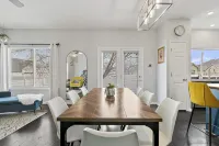 Stylish & Family Friendly w/Fenced Yard, Garage, Game Room, BBQ, Near Eats & Fun