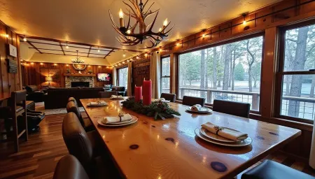 Twain Harte Group Cabin: Sleeps 21+, Walk to Town, Lake Access, Pet-Friendly Отели в г. Твейн Харт