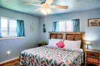 Charming private home - 2 miles to beach - heated saltwater pool & spa!