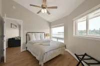 Waterfront Lighthouse with Large Dock for a Great Family Getaway