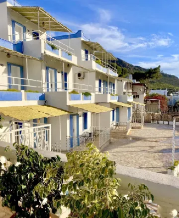 โรงแรม ASPAT BODRUM - ร้านอาหารที่หาด