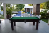 Excellent home - 05 suites with air conditioning, pool and barbecue