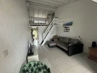 Duplex with breathtaking view of the marina du gosier with swimming pool and cistern