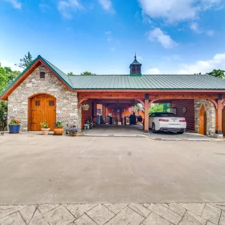 Waterfront, large covered boat slip provided, carport for 1 plus xtra parking
