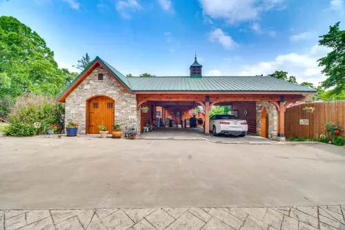 Waterfront, large covered boat slip provided, carport for 1 plus xtra parking