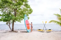 Oceanfront 4 Bedroom Bungalow with Pool and Staff-Belize Gold Standard Approved