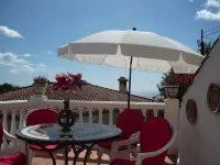 chalet bougainvillea sea view 500 m. from the beach available wifi