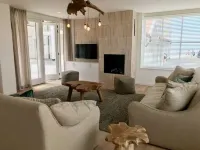 Beautiful family beach house on the dunes with swimming pool