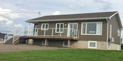 Main Floor (Unit 1) in House, Deck, Sunset, Water View (Cheticamp Harbour)