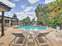 2 Mi to Beach! Oakland Park Home w/ Outdoor Oasis Hotels in Oakland Park