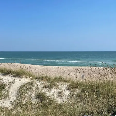 Partial Ocean Views, One Row Back, Cute and Comfortable Carolina Beach Condo.