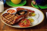 The Smugglers Inn - breakfast