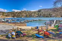 Luxe Rumbling Bald Home w/ Deck & Mountain View - 3-Star