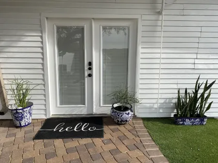 Feel like in home in this beautiful guest casita with mountains views.