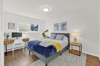 New2BR! Comfy Apt, Walk to UC Berkeley & Downtown with workspace, wifi & parking