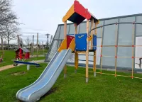 Exclusive beach chalet on the North Sea - close to the beach with fence