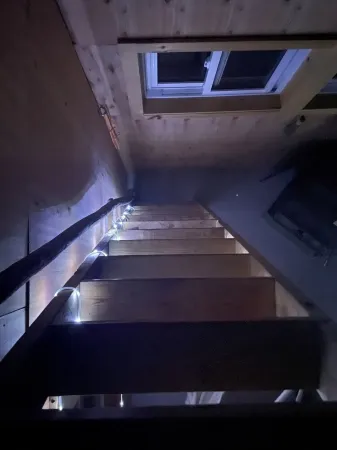 Privtate cabin-wooded trails, 5 minutes to Loon Call Lake! Pets welcome!