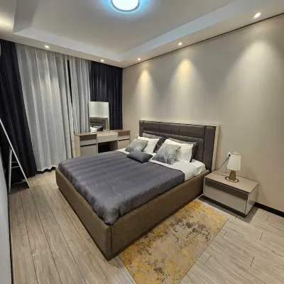 Cosy stylish 1 bed Apartment with rooftop pool ina residential area of Gombe Hôtels à : 